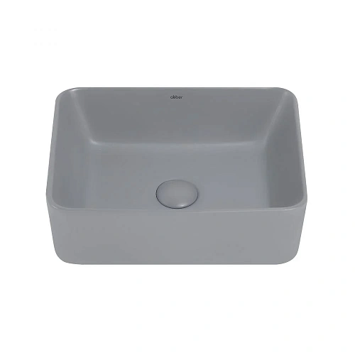 Раковина ABBER Rechteck AC2213MG накладная, серая матовая Раковина ABBER Rechteck AC2213MG накладная, серая матовая