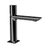 Картинка анонса товара «смеситель для раковины remer edge eg512cfp, черный брашированный хром»