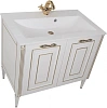Тумба под раковину Aquanet Паола 90 белый/золото 00186116