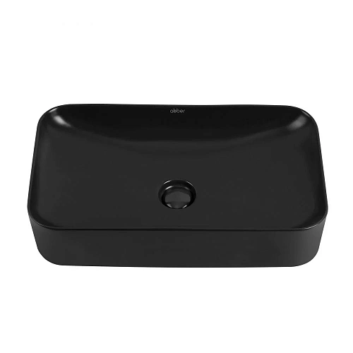 Раковина ABBER Rechteck AC2204MB накладная, черная матовая Раковина ABBER Rechteck AC2204MB накладная, черная матовая