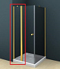 Боковая стенка CEZARES ROYAL PALACE-A-30-FIX-C-G