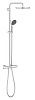 Картинка анонса товара «душевая система grohe vitalio start system 250 с термостатическим смесителем, хром (26677000)»