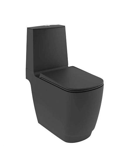 Унитаз напольный Kludi RESA S 27WCB0239 керамический, компакт Унитаз напольный Kludi RESA S 27WCB0239 керамический, компакт