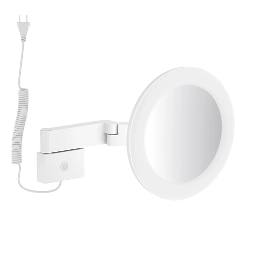 Зеркало косметическое Timo Saona 13374/16 с подсветкой белый матовый Зеркало косметическое Timo Saona 13374/16 с подсветкой белый матовый