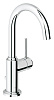 Картинка анонса товара «смеситель для раковины grohe atrio c с донным клапаном, хром (32042001)»
