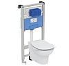 Картинка анонса товара «комплект 3 в 1 ideal standard s312801aa15 инсталляция prosys с подвесным унитазом contour 21 rimless»