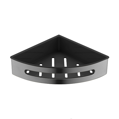 Полка Timo Luiro 18577/18 угловая, черное золото Полка Timo Luiro 18577/18 угловая, черное золото