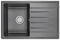 Кухонная мойка Granula 7602, ЧЁРНЫЙ, СтандАРТ кварц 760х500 Кухонная мойка Granula 7602, ЧЁРНЫЙ, СтандАРТ кварц 760х500
