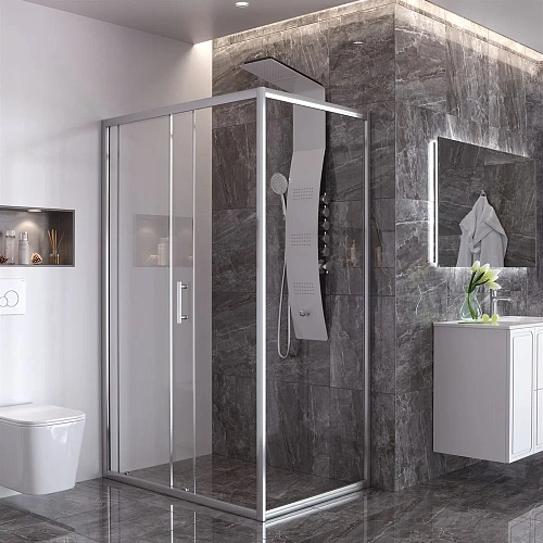 Душевая панель Taliente A04 147x23см, белый/хром, с изливом TA-G-A04Wcr+s Душевая панель Taliente A04 147x23см, белый/хром, с изливом TA-G-A04Wcr+s