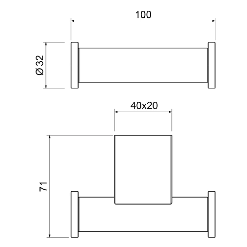 Крючок Timo Luiro 18512/17 золото матовое Крючок Timo Luiro 18512/17 золото матовое