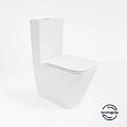 Унитаз напольный Vincea Tornado Q-Line VT2-12T белый, ультратонкое сиденье, soft-close, P-trap Унитаз напольный Vincea Tornado Q-Line VT2-12T белый, ультратонкое сиденье, soft-close, P-trap