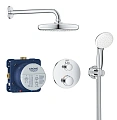 Душевая система GROHE Grohtherm (34727000) встраиваемая, термостатическая, хром Душевая система GROHE Grohtherm (34727000) встраиваемая, термостатическая, хром
