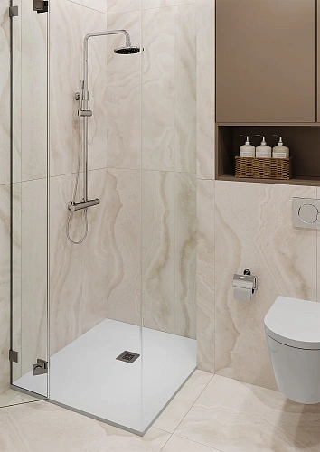 Душевой поддон STAROhome LITE 90х70 WHITE MATT, LITE 1237422 из искусственного камня Душевой поддон STAROhome LITE 90х70 WHITE MATT, LITE 1237422 из искусственного камня