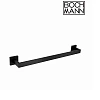 Полотенцедержатель BOCH MANN BM10658 CR-F25-H02MB из нержавеющей стали 600х55х80, черный