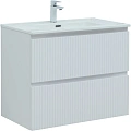 Тумба с раковиной Aquanet Джейн 80 00332544 белый матовый Тумба с раковиной Aquanet Джейн 80 00332544 белый матовый