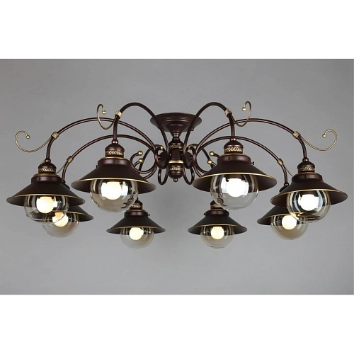 Люстра потолочная Omnilux Fontelo OML-50407-08 Люстра потолочная Omnilux Fontelo OML-50407-08