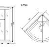 Душевая кабина Timo Lux T-7709 (90x90x225) Душевая кабина Timo Lux T-7709 (90x90x225)