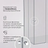 Душевой уголок AM.PM X-Joy W94G-403-100100-MT1K раздвижные двери 100x100 профиль хром матовый, стекло прозрачное Душевой уголок AM.PM X-Joy W94G-403-100100-MT1K раздвижные двери 100x100 профиль хром матовый, стекло прозрачное