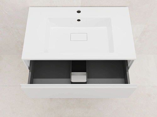 Тумба под раковину Style Line ЛИМА 80 ЛС-00002350 напольная белый Тумба под раковину Style Line ЛИМА 80 ЛС-00002350 напольная белый