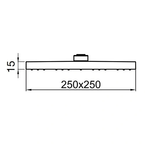 Верхний душ Webert Comfort AC1012560BRASS, черный Верхний душ Webert Comfort AC1012560BRASS, черный