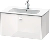 Тумба под раковину Duravit Brioso BR400202222 подвесная 82 см белый глянцевый Тумба под раковину Duravit Brioso BR400202222 подвесная 82 см белый глянцевый