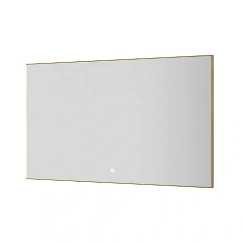 Зеркало Boheme 543-120-G металлическая рама, подсветка, сенсор, антизапотевание, 120x70 Зеркало Boheme 543-120-G металлическая рама, подсветка, сенсор, антизапотевание, 120x70