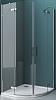 Картинка анонса товара «душевой уголок belbagno kraft kraft-r-2-100-c-cr 100х100 см, прозрачное стекло»