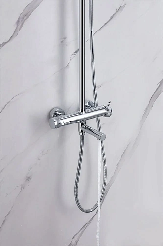 Душевая система Allen Brau Priority 5.31A10-00 хром Душевая система Allen Brau Priority 5.31A10-00 хром