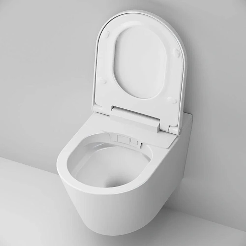Унитаз подвесной AM.PM Inspire CCC501700SC с интегрированным электронным биде с сиденьем Унитаз подвесной AM.PM Inspire CCC501700SC с интегрированным электронным биде с сиденьем
