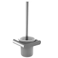 Ершик для унитаза Nofer Verona 16877.S, хром матовый Ершик для унитаза Nofer Verona 16877.S, хром матовый