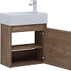Тумба под раковину Aquanet Nova Lite 50 дуб рустикальный (1 дверца) 00298855 Тумба под раковину Aquanet Nova Lite 50 дуб рустикальный (1 дверца) 00298855