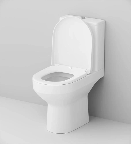 Унитаз напольный AM.PM Spirit 2.0 C708607SC компакт с сиденьем микролифт V2.0 Унитаз напольный AM.PM Spirit 2.0 C708607SC компакт с сиденьем микролифт V2.0