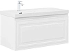 Тумба под раковину Aquanet Агата 100 00345483 белый сатин