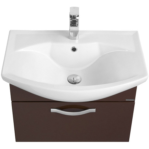 Тумба с раковиной Aquaton Ария 65 темно-коричневый 1A1340K0AA430 Тумба с раковиной Aquaton Ария 65 темно-коричневый 1A1340K0AA430