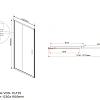 Душевая дверь Vincea Garda VDS-1G125CLGM, 1250, вороненая сталь, стекло прозрачное Душевая дверь Vincea Garda VDS-1G125CLGM, 1250, вороненая сталь, стекло прозрачное