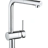 Смеситель для кухни GROHE Minta Touch с выдвижным изливом, хром (31360000) Смеситель для кухни GROHE Minta Touch с выдвижным изливом, хром (31360000)