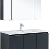 Комплект мебели Aquanet Алвита New 100 3 дверцы, антрацит 00273986 Комплект мебели Aquanet Алвита New 100 3 дверцы, антрацит 00273986