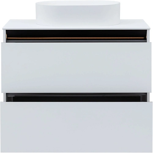 Тумба под раковину Allen Brau Activity 90 1.34005.WM белый матовый/черный брашированный Тумба под раковину Allen Brau Activity 90 1.34005.WM белый матовый/черный брашированный