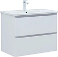 Тумба под раковину Aquanet Эмбер 80 белый матовый 00330467 напольная/подвесная Тумба под раковину Aquanet Эмбер 80 белый матовый 00330467 напольная/подвесная
