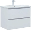 Тумба под раковину Aquanet Эмбер 80 белый матовый 00330467 напольная/подвесная Тумба под раковину Aquanet Эмбер 80 белый матовый 00330467 напольная/подвесная