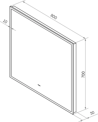 Комплект мебели DIWO Элиста 80 светлое дерево, с раковиной Moduo 40 RING 554878 Комплект мебели DIWO Элиста 80 светлое дерево, с раковиной Moduo 40 RING 554878