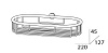 Полка FBS Universal UNI 042