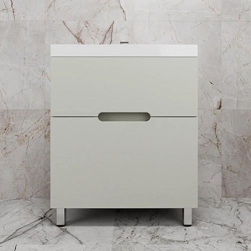 Тумба под раковину Style Line Матис 70 см ЛС-00002435 напольная, олива Тумба под раковину Style Line Матис 70 см ЛС-00002435 напольная, олива