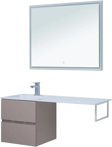 Тумба под раковину Aquanet Алвита 48 капучино 00243661 Тумба под раковину Aquanet Алвита 48 капучино 00243661