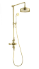 Душевая система Wonzon &amp; Woghand с термостатом, брашированное золото (WW-B3041-BG)