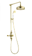 Душевая система Wonzon & Woghand с термостатом, брашированное золото (WW-B3041-BG) Душевая система Wonzon & Woghand с термостатом, брашированное золото (WW-B3041-BG)