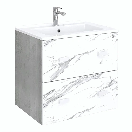 Тумба под раковину Onika МАРБЛ 65.13 мрамор/камень бетонный 106548 Тумба под раковину Onika МАРБЛ 65.13 мрамор/камень бетонный 106548