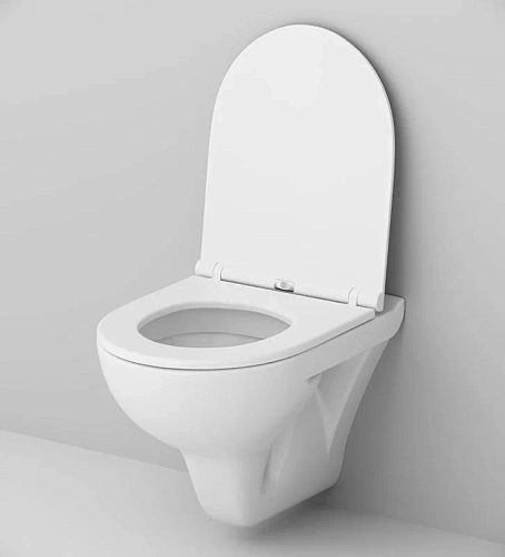 Унитаз подвесной AM.PM Gem C901738SC Крышка-сиденье Унитаз подвесной AM.PM Gem C901738SC Крышка-сиденье