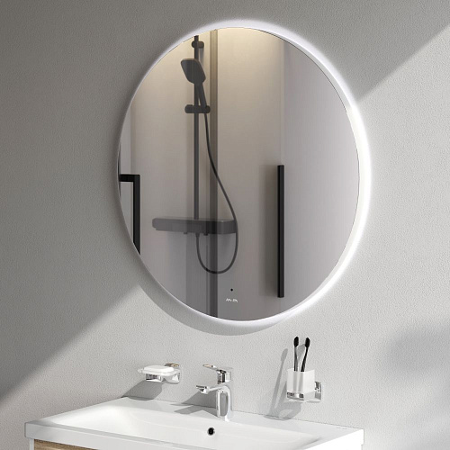 Зеркало AM.PM X-Joy M85MOX40801S с LED-подсветкой, сенсорром, 80 см Зеркало AM.PM X-Joy M85MOX40801S с LED-подсветкой, сенсорром, 80 см