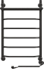 Полотенцесушитель электрический EWRIKA Сафо Сафо FТ 80х50 R, черный матовый 537257